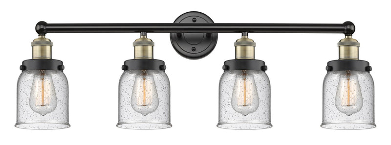 Innovations 616-4W-BAB-G54 Four Light Bath Vanity, Black Antique Brass