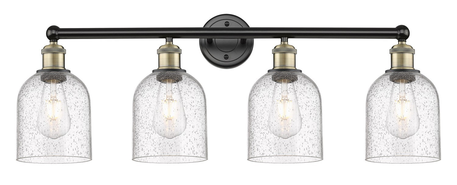 Innovations 616-4W-BAB-G558-6SDY Four Light Bath Vanity, Black Antique Brass