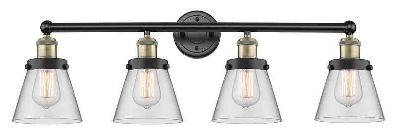 Innovations 616-4W-BAB-G62 Four Light Bath Vanity, Black Antique Brass