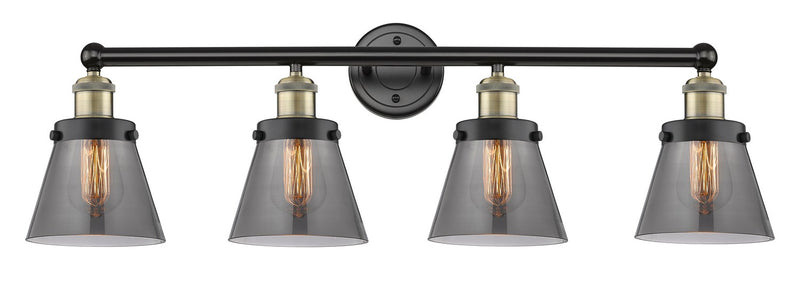 Innovations 616-4W-BAB-G63 Four Light Bath Vanity, Black Antique Brass