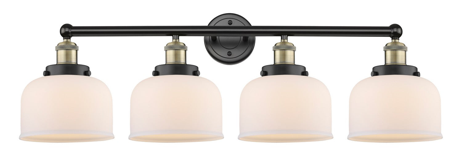 Innovations 616-4W-BAB-G71 Four Light Bath Vanity, Black Antique Brass