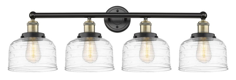 Innovations 616-4W-BAB-G713 Four Light Bath Vanity, Black Antique Brass