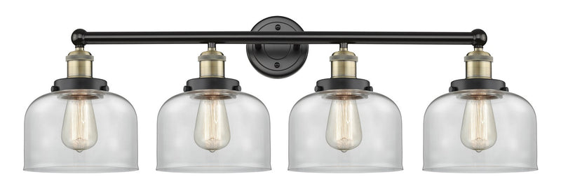 Innovations 616-4W-BAB-G72 Four Light Bath Vanity, Black Antique Brass