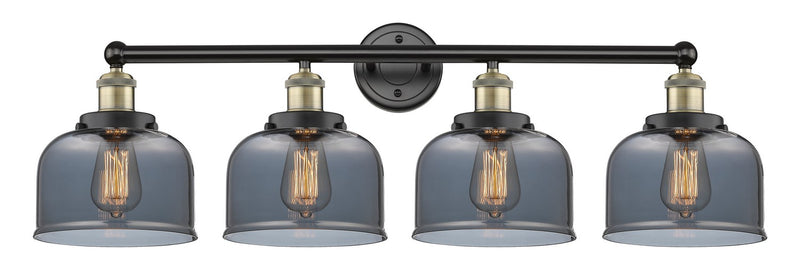 Innovations 616-4W-BAB-G73 Four Light Bath Vanity, Black Antique Brass