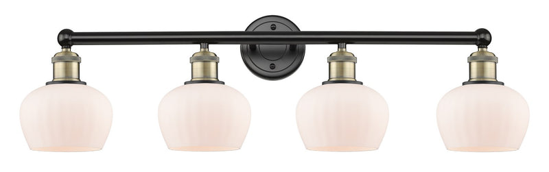 Innovations 616-4W-BAB-G91 Four Light Bath Vanity, Black Antique Brass