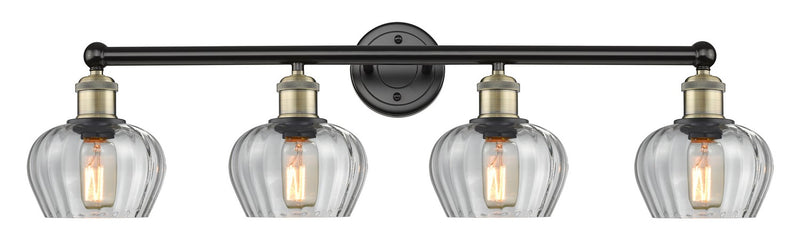 Innovations 616-4W-BAB-G92 Four Light Bath Vanity, Black Antique Brass