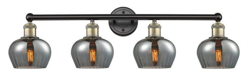 Innovations 616-4W-BAB-G93 Four Light Bath Vanity, Black Antique Brass