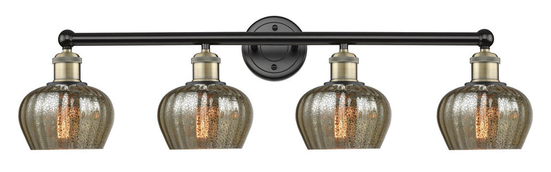 Innovations 616-4W-BAB-G96 Four Light Bath Vanity, Black Antique Brass