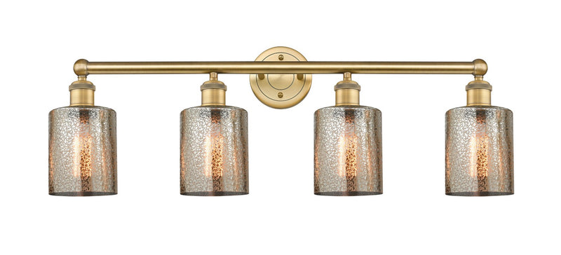 Innovations 616-4W-BB-G116 Four Light Bath Vanity, Brushed Brass