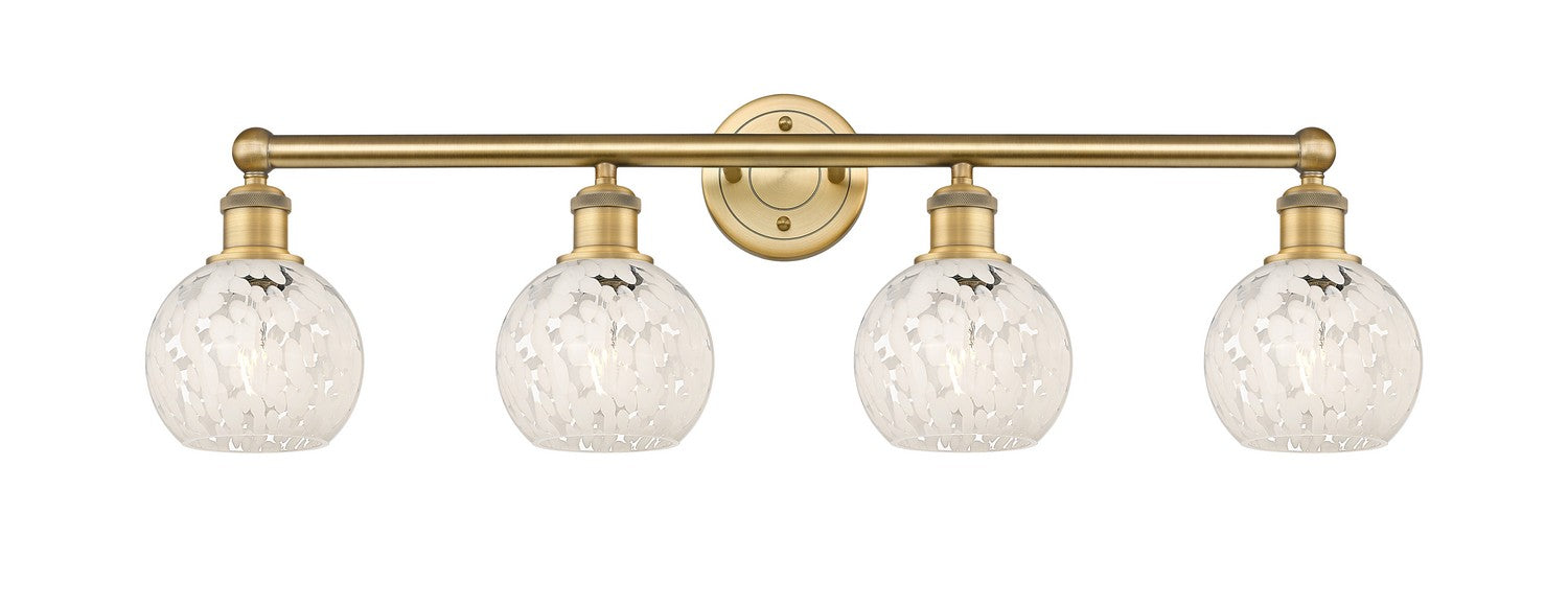 Innovations 616-4W-BB-G1216-6WM LED Bath Vanity, Brushed Brass