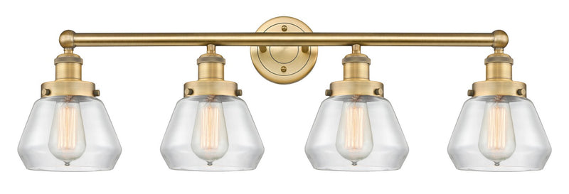 Innovations 616-4W-BB-G172 Four Light Bath Vanity, Brushed Brass