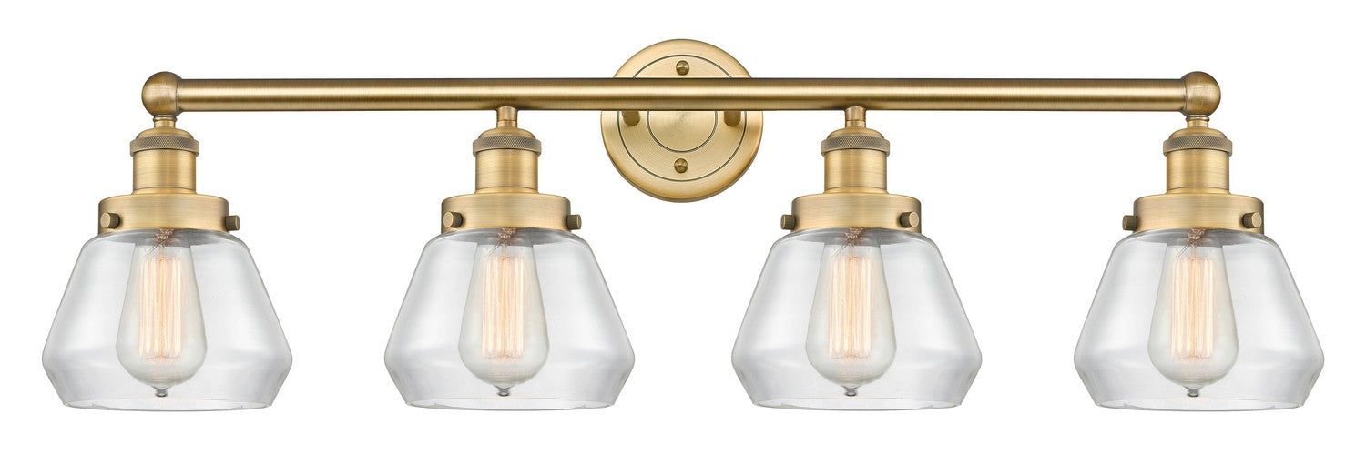 Innovations 616-4W-BB-G172 Four Light Bath Vanity, Brushed Brass
