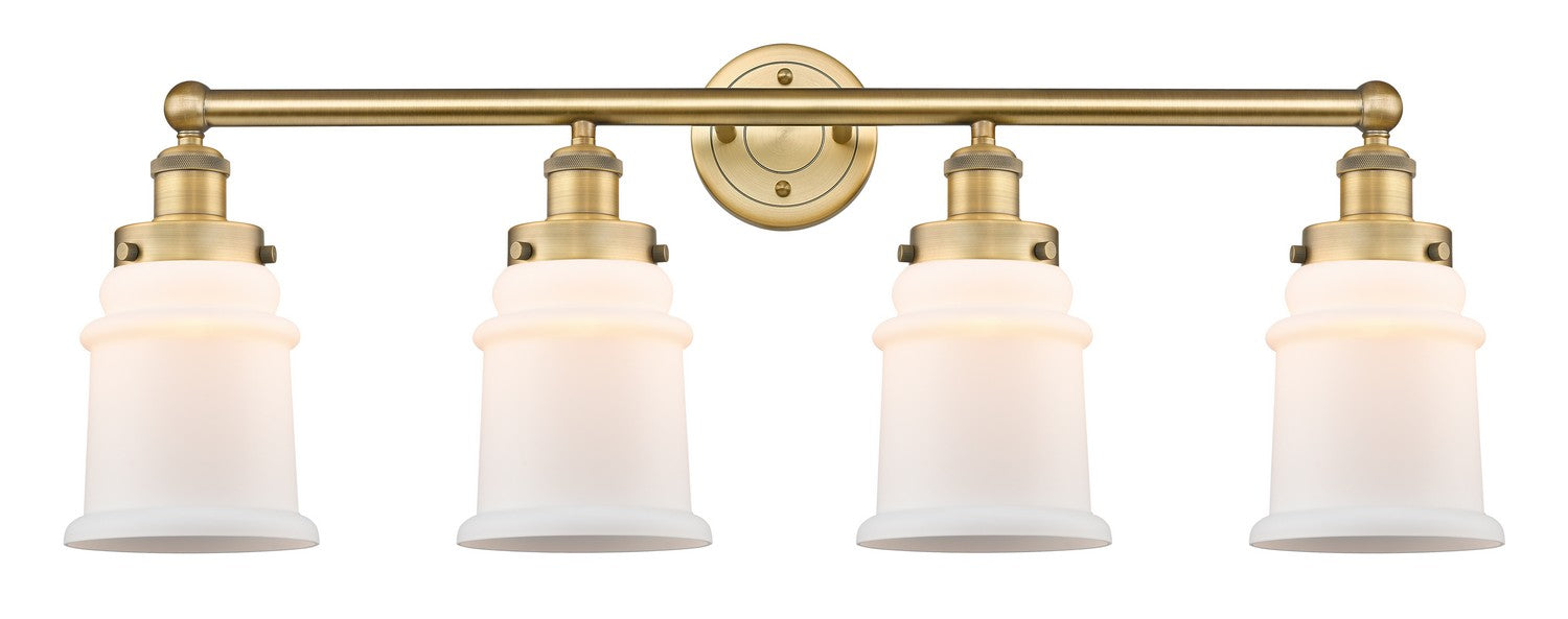 Innovations 616-4W-BB-G181 Four Light Bath Vanity, Brushed Brass