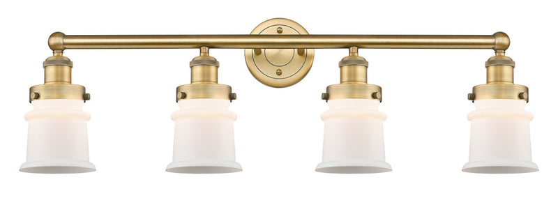 Innovations 616-4W-BB-G181S Four Light Bath Vanity, Brushed Brass