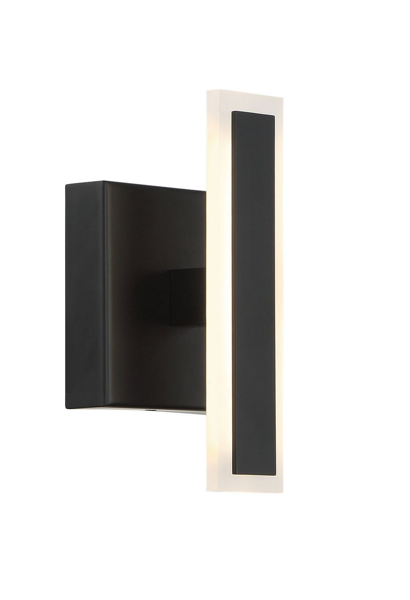 George Kovacs P1413-66A-L LED Wall Sconce, Coal