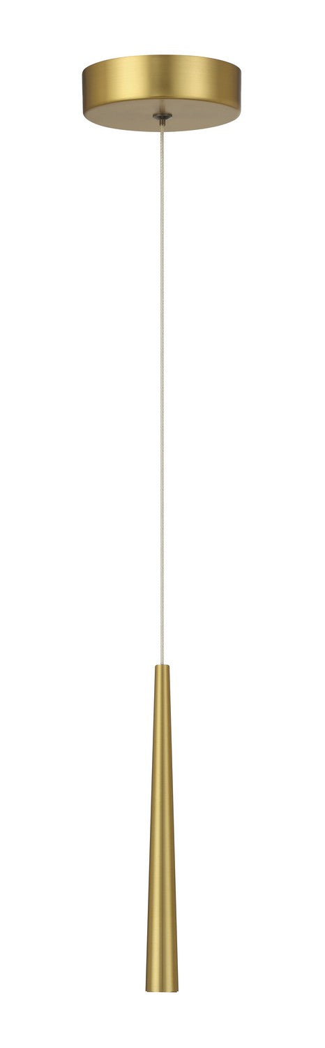 George Kovacs P1458-695-L LED Mini Pendant, Soft Rass