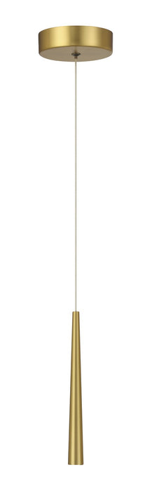 George Kovacs P1458-695-L LED Mini Pendant, Soft Rass