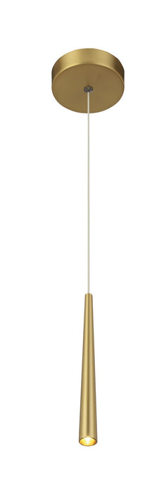 George Kovacs P1458-695-L LED Mini Pendant, Soft Rass
