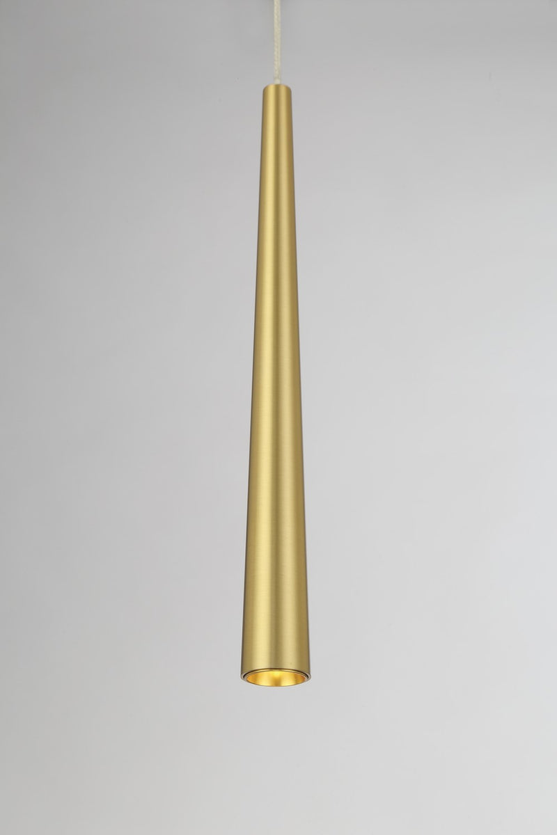 George Kovacs P1458-695-L LED Mini Pendant, Soft Rass