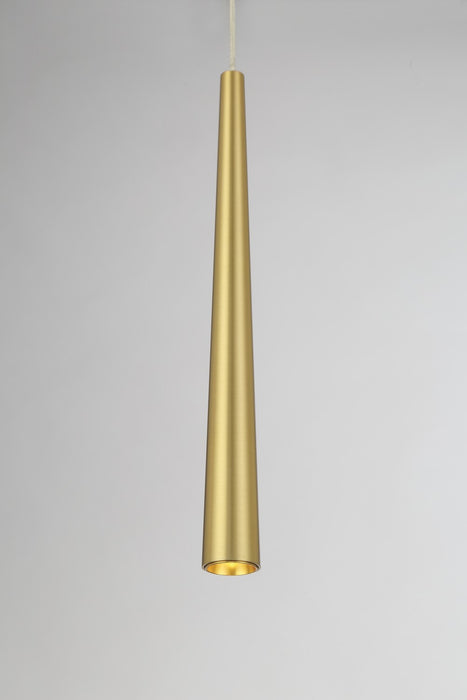 George Kovacs P1458-695-L LED Mini Pendant, Soft Rass