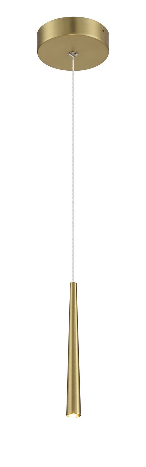 George Kovacs P1458-695-L LED Mini Pendant, Soft Rass