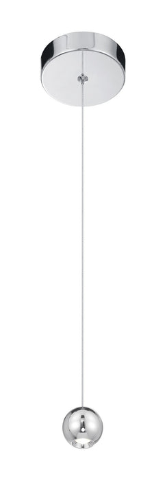 George Kovacs P1460-077-L LED Mini Pendant, Chrome