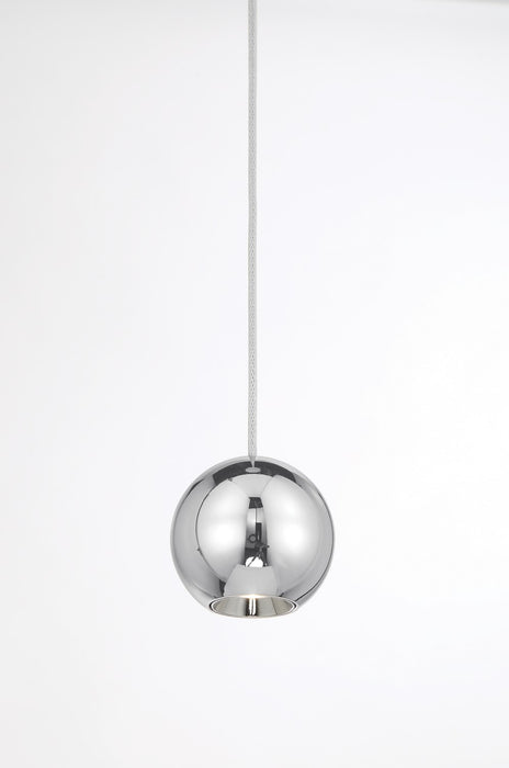 George Kovacs P1460-077-L LED Mini Pendant, Chrome