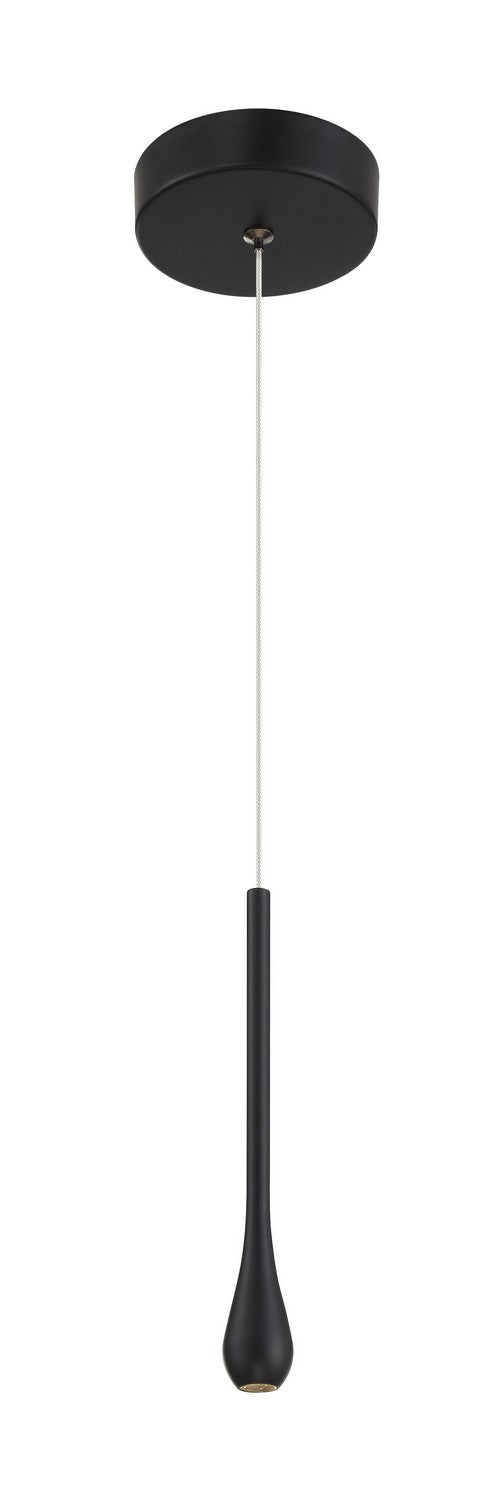 George Kovacs P1461-66A-L LED Mini Pendant, Coal