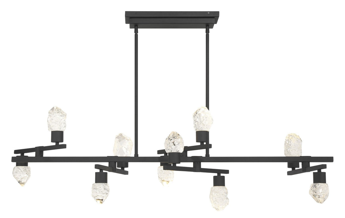 George Kovacs P1538-066-L LED Island Pendant, Sand Coal