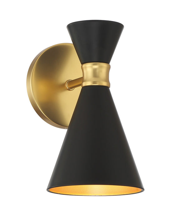 George Kovacs P1826-248 One Light Wall Sconce, Honey Gold