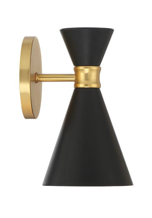 George Kovacs P1826-248 One Light Wall Sconce, Honey Gold