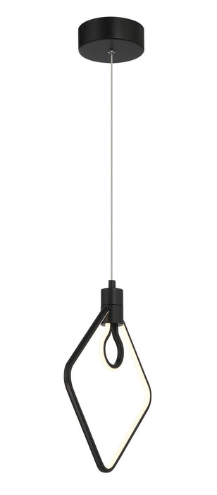George Kovacs P1904-66A-L LED Pendant, Coal