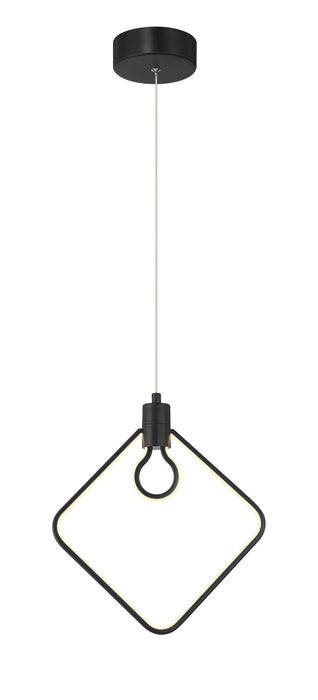 George Kovacs P1904-66A-L LED Pendant, Coal