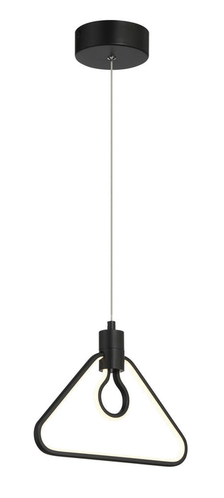 George Kovacs P1905-66A-L LED Pendant, Coal