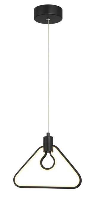 George Kovacs P1905-66A-L LED Pendant, Coal