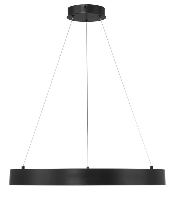 George Kovacs P5555-66A-L LED Pendant, Coal