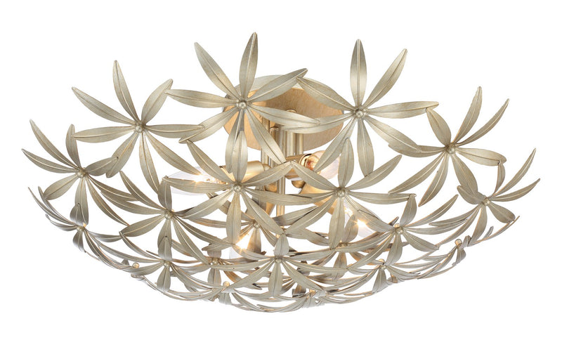 Minka-Lavery 2144-735 Four Light Flush Mount, Ambry Gold