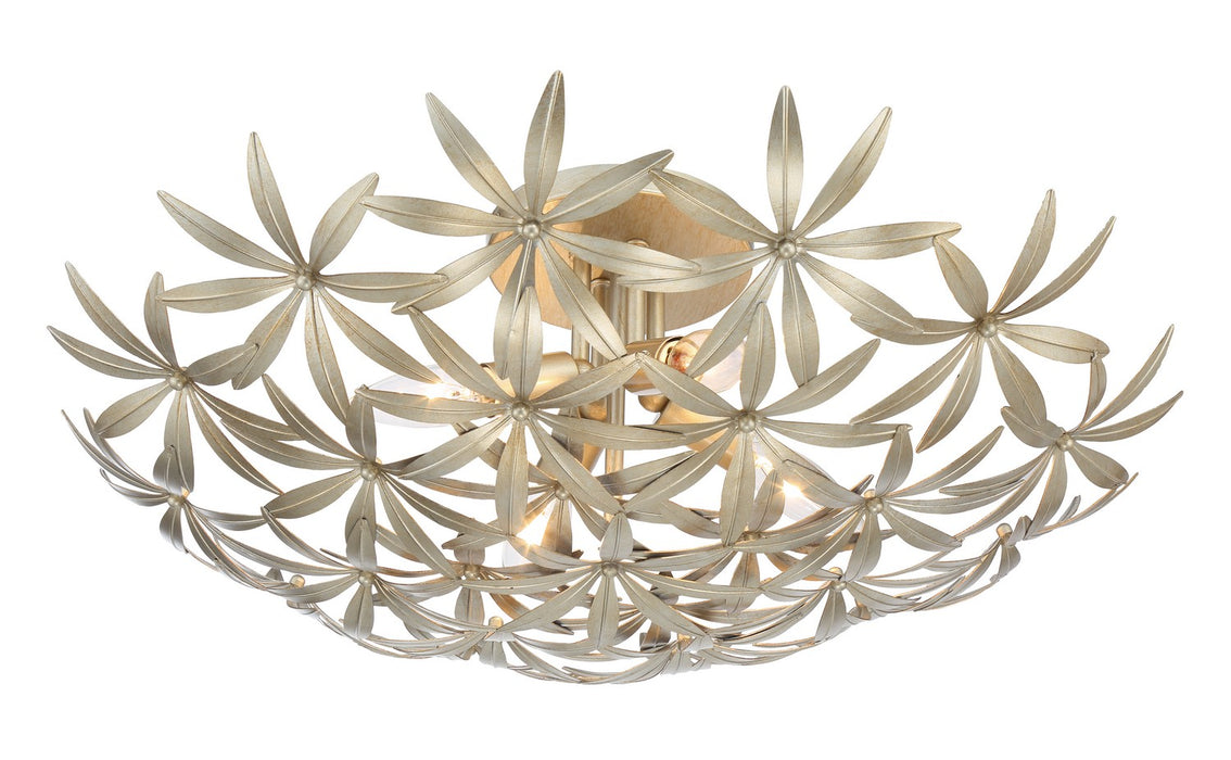Minka-Lavery 2144-735 Four Light Flush Mount, Ambry Gold