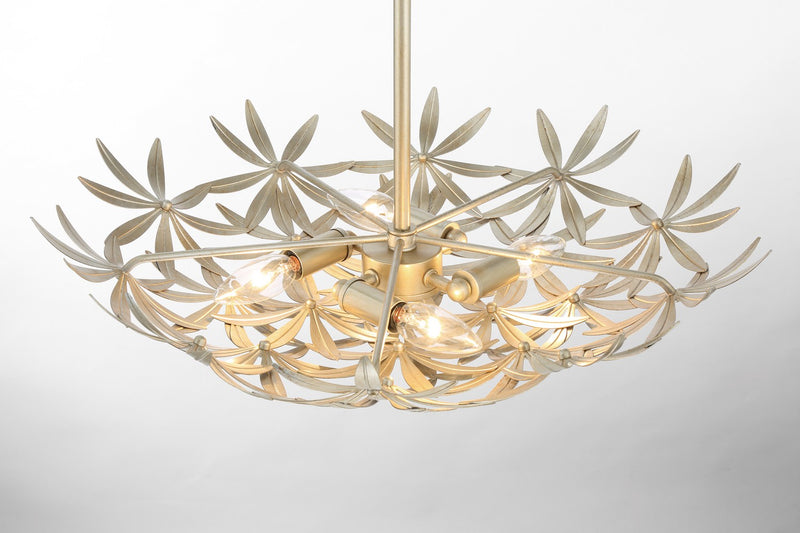 Minka-Lavery 2146-735 Four Light Pendant, Ambry Gold