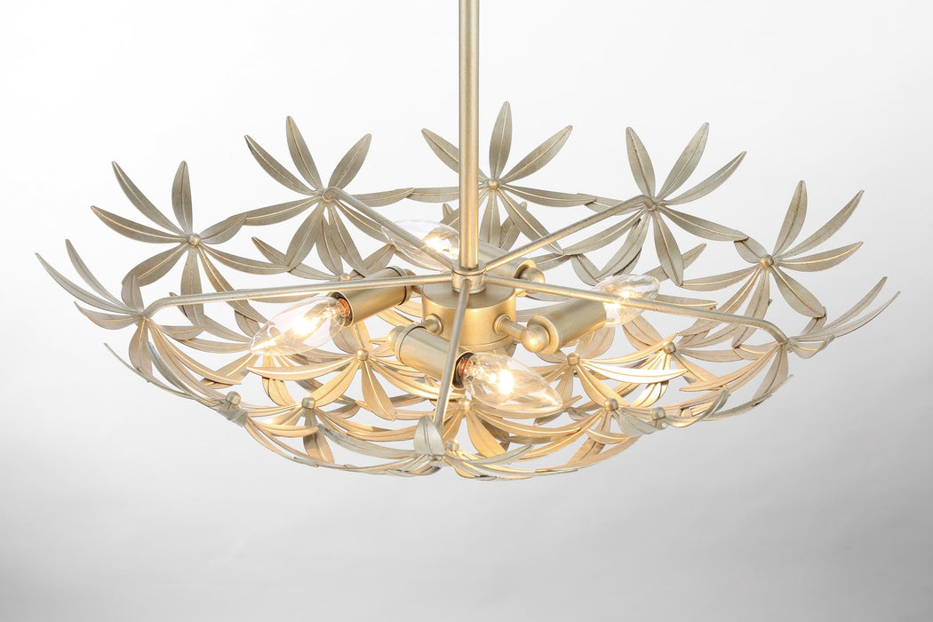 Minka-Lavery 2146-735 Four Light Pendant, Ambry Gold