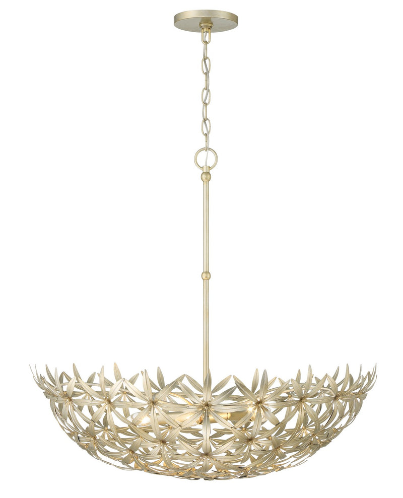 Minka-Lavery 2148-735 Five Light Pendant, Ambry Gold