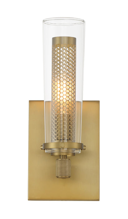 Minka-Lavery 2181-695 One Light Wall Sconce, Soft Brass