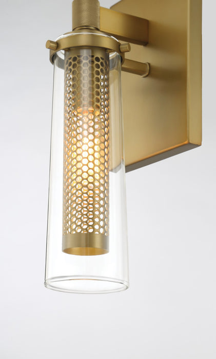 Minka-Lavery 2181-695 One Light Wall Sconce, Soft Brass