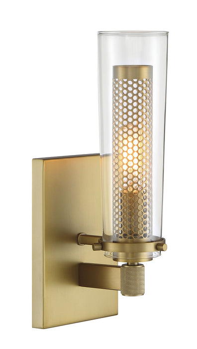 Minka-Lavery 2181-695 One Light Wall Sconce, Soft Brass