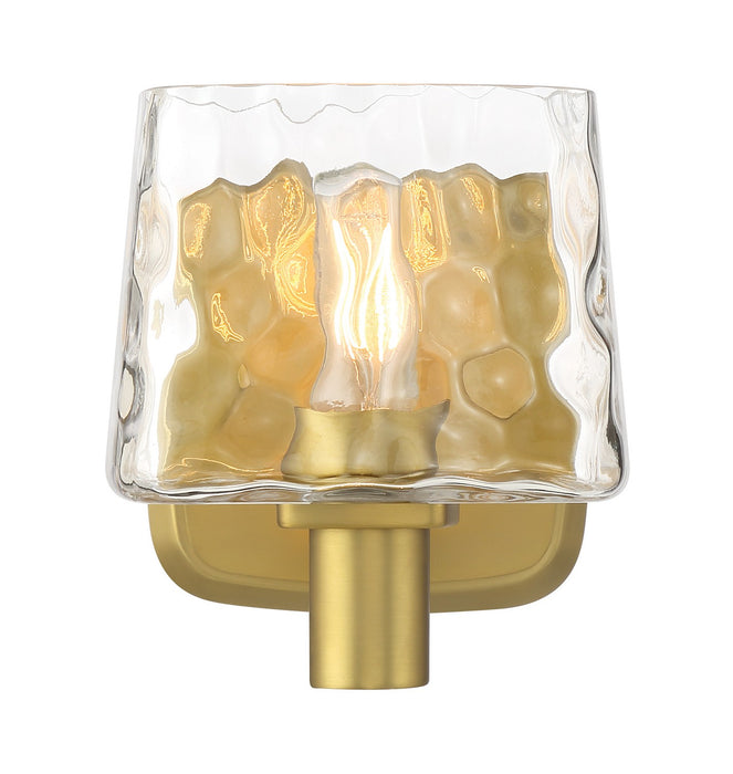 Minka-Lavery 2231-695 One Light Bath Vanity, Soft Brass