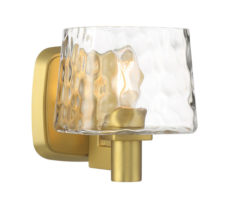 Minka-Lavery 2231-695 One Light Bath Vanity, Soft Brass