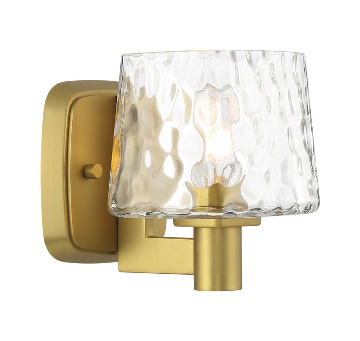 Minka-Lavery 2231-695 One Light Bath Vanity, Soft Brass