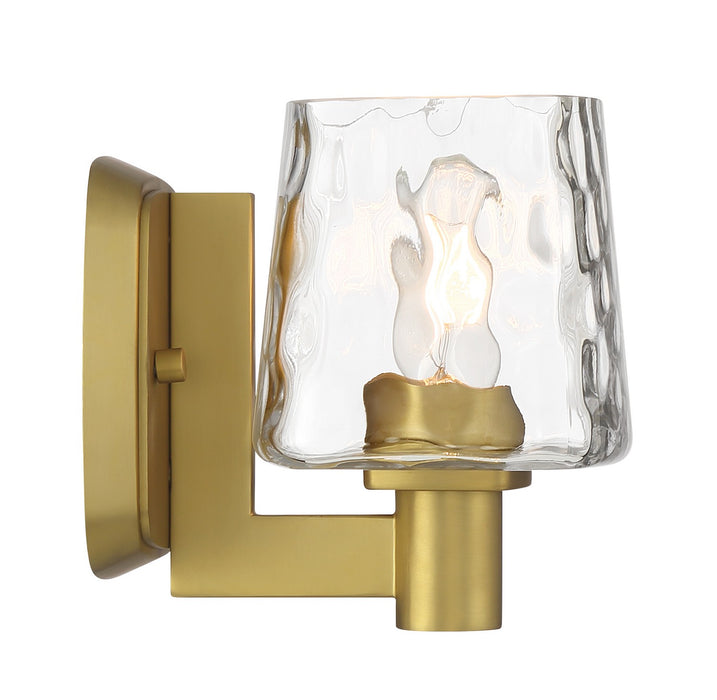 Minka-Lavery 2231-695 One Light Bath Vanity, Soft Brass