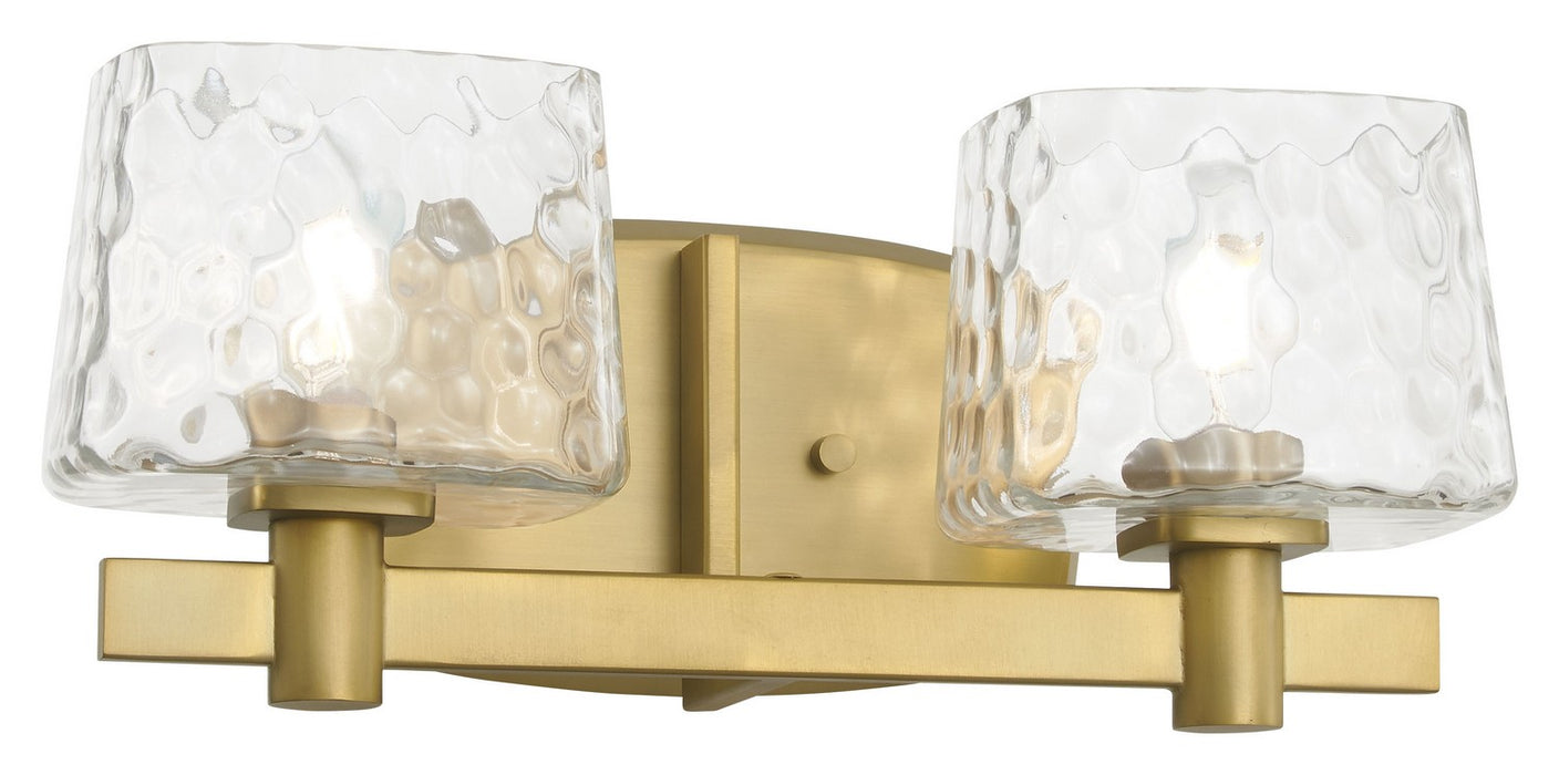 Minka-Lavery 2232-695 Two Light Bath Vanity, Soft Brass