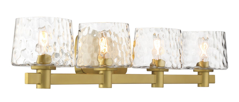 Minka-Lavery 2234-695 Four Light Bath Vanity, Soft Brass